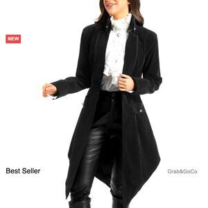 Velvet Victorian Steampunk Jacket Gothic Renaissance Costume Adjustable Fit